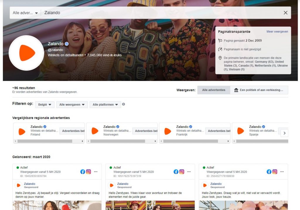 zalando-advertentiebibliotheek-Facbook