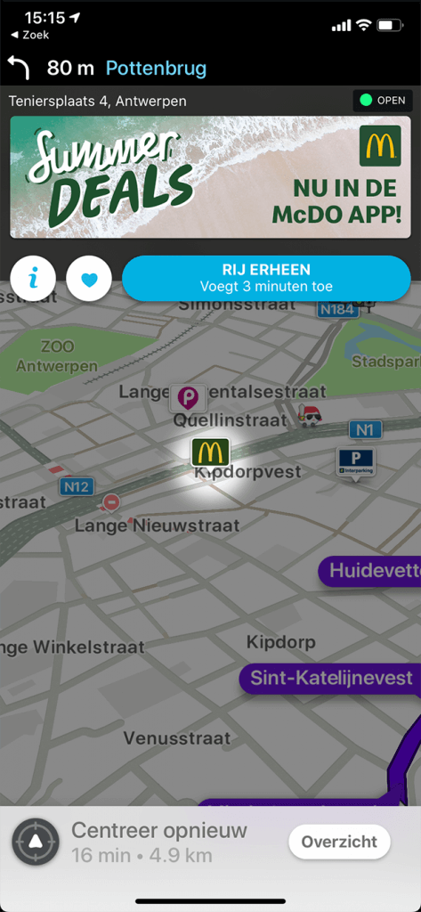 Adverteren in Waze Ads