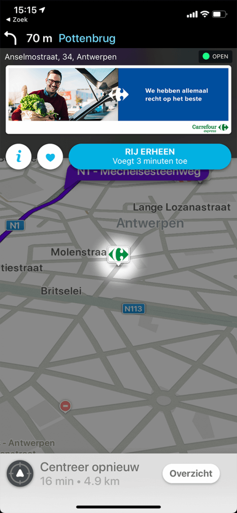 Adverteren in Waze Ads