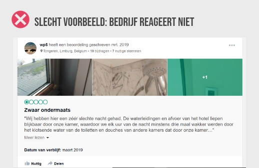 Reacties op negatieve beoordelingen