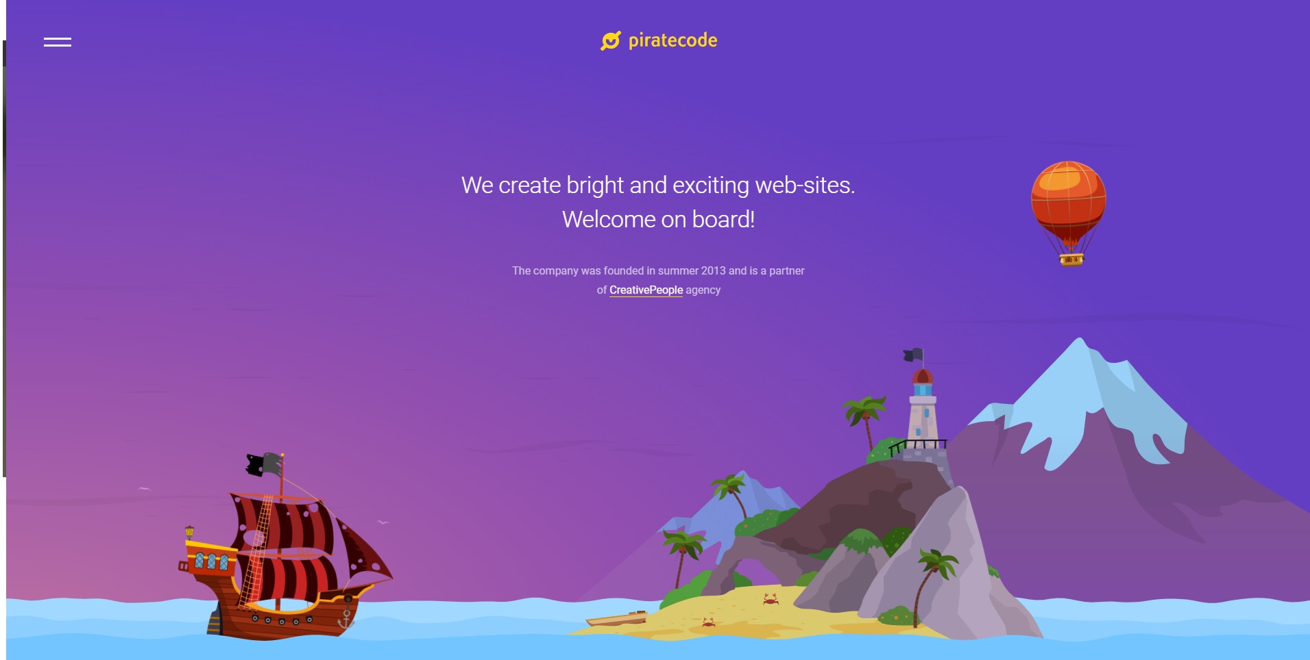 Coole website van piratecode